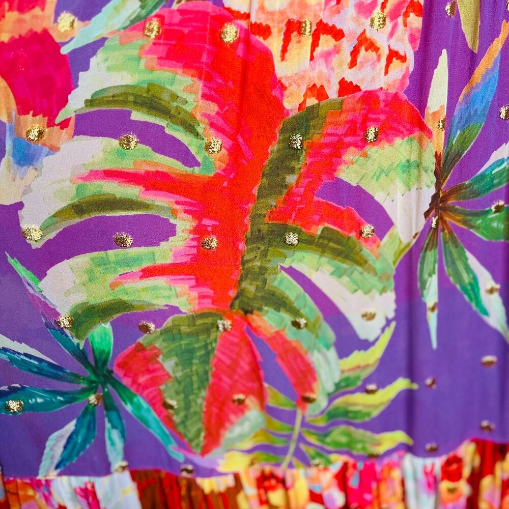Farm Rio RARE Tropical Maxi Skirt - Picture 9 of 14